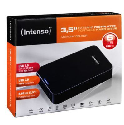 Intenso Memory Center   externe 6 TB 3.5 Festplatte für 149,90€