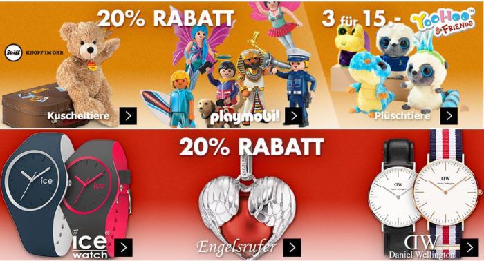 Karstadt Kracher mit z.B. 20% auf LEGO: duplo, Star Wars, City, Friends & Playmobil und vieles mehr