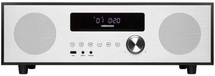 MEDION LIFE X64400 Mikro Audio Anlage mit Bluetooth, DAB+ Radio, MP3 statt 180€ für 149,99€