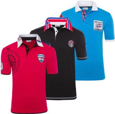 Nebulus Arendal, Egersund und Benter Herren Poloshirts für je 13,99€