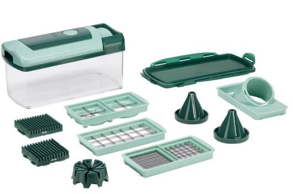 Nicer Dicer Fusion 13 teiliger Multischneider für Gemüse für 15€ (statt 41€)   PayDirekt