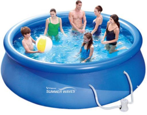 Summer Waves Fast Set Quick Up Pool 366x91cm mit Filterpumpe für 67,96€