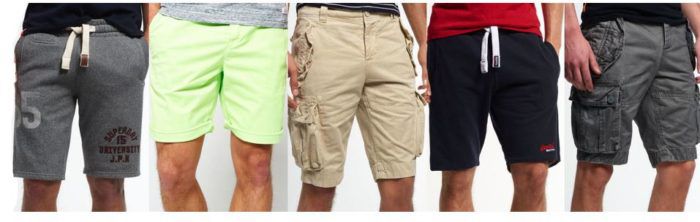 SUPERDRY   60 Shorts Modelle für Damen und Herren für je 27,95€