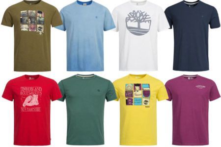 Timberland Herren Motiv T Shirts für je nur 14,39€