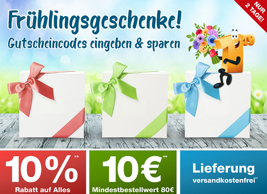 Gutscheine bei Plus.de mit 10€ Rabatt (ab 80€) oder 10% Rabatt oder VSK freie Lieferung