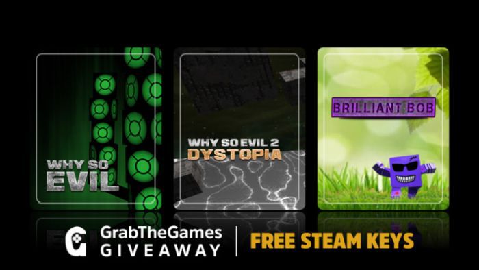 Why So Evil 1, 2 und Brilliant Bob (Steam Keys, Sammelkarten) gratis