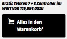Playstation 4 slim 1TB + 2ter Controller + TEKKEN 7 ab 295€ (statt 358€)