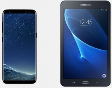 Samsung Galaxy S8 + Galaxy Tab A 7.0 für 1€ + Vodafone Allnet Flat mit 2GB LTE für 39,99€ mtl.