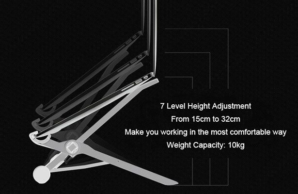 Nexstand   Laptopständer für Unterwegs & Reisen für 17,45€