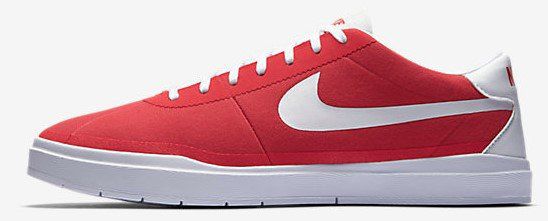 Nike SB Bruin Hyperfeel Canvas in rot für 44,97€ (statt 63€)