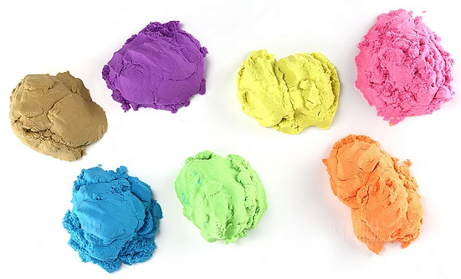 Kinetic Space Sand in verschiedenen Farben für 6,79€