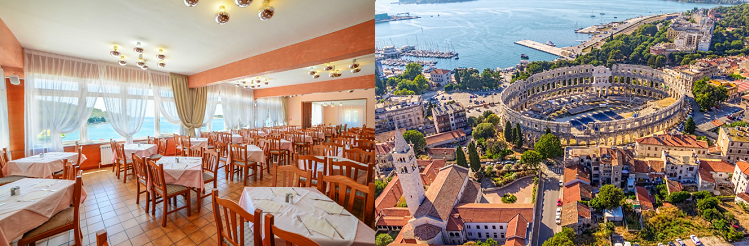 3, 4 o. 7 ÜN im 3* Hotel an der kroatischen Adria inkl. Halbpension, Nutzung von Tennis  und Fussballplätzen ab 89€ p. P.