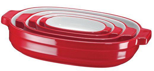 KitchenAid (KBLR04NSER) Stapelbare Keramik Auflaufformen für 58,90€ (statt 69€)