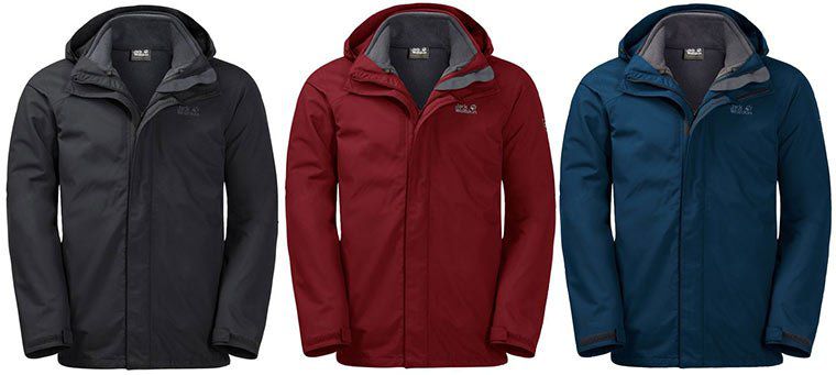 jack wolfskin pouring rain 3in1 jacke herren jack wolfskin pouring rain 3in1 jacke herren