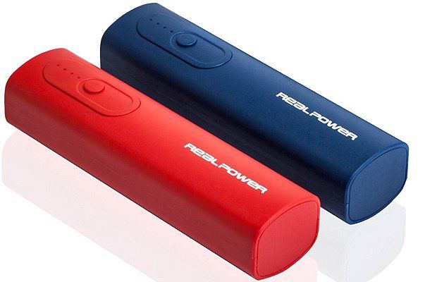 RealPower PB T1 Doppelpack   2er Set Powerbank für 7,99€ (statt 12€)