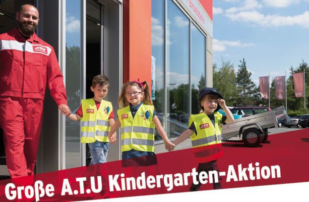 Kostenlose Sicherheitswesten für Vorschulkinder