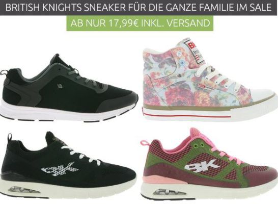 BRITISH KNIGHTS Sneaker   Restgrößen Sale ab 17,99€