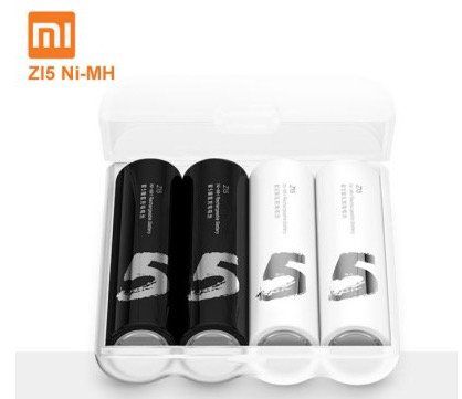 4er Pack Xiaomi ZI5 AA Akkus mit 1800mAh für 8,89€ (statt 13€)