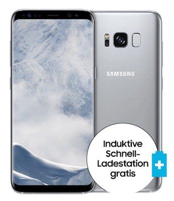 Knaller! o2 Free mit 15GB LTE für 34,99€ mtl. + Galaxy S8 nur 4,95€ + gratis Ladestation + 6 Monate Sky Ticket gratis