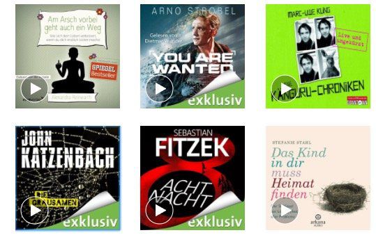 1 Jahr Audible Hörbücher für nur 59,40€ (statt 119,40€)   nur Prime Mitglieder!