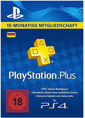 Playstation Plus 15 Monate nur 34,99€