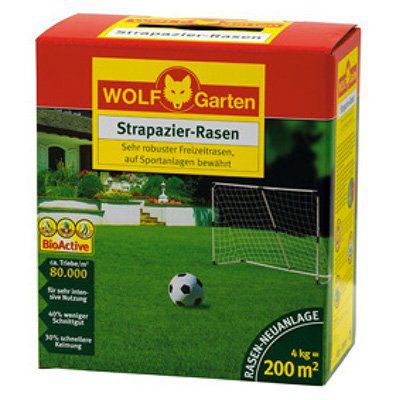 4kg Wolf Garten LJ 200 Strapazier Rasen für 34,90€ (statt 45€)