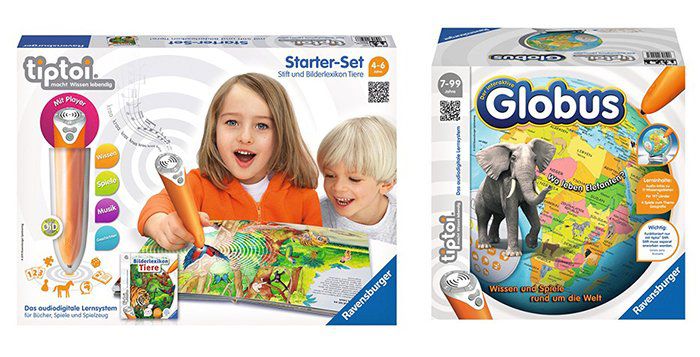 30% auf fast alles bei Ravensburger (ab 30€)   z.B. tiptoi   der interaktive Globus für 37€ (statt 48€)