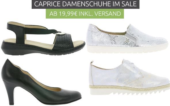 Caprice Damenschuhe Sale   z.B Caprice High Pumps ab 19,99€