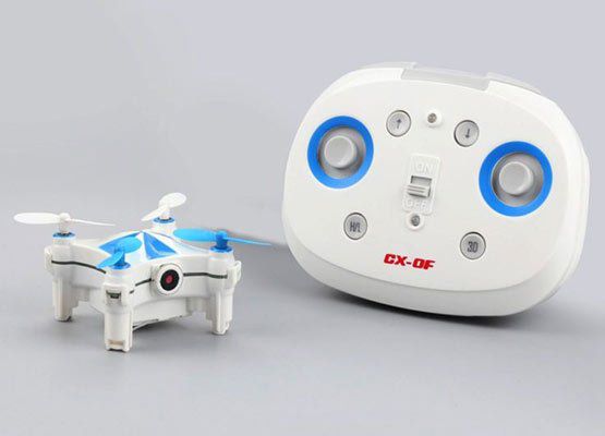 Cheerson CX OF Nano Quadrocopter (Gestensteuerung & 0,3 MP Cam) für ~37,91€