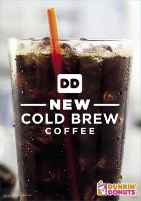 Gratis Cold Brew Kaffee bei Dunkin Donuts (App erforderlich)