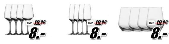 Media Markt: Vivo Gläser zu Top Preisen im set ab 8€ + VSK frei bis Mitternacht