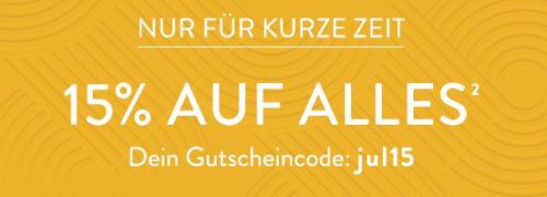 Brands4Friends   15% Gutschein auf alles ab 50€ MBW   begrenztes Angebot