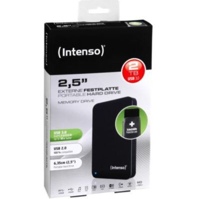 Intenso Memory Case 2TB USB 3.0 Festplatte für 74,90€ oder 59,90€ [eBay Plus]