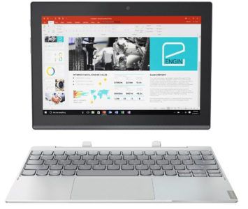 Lenovo Miix 320   10 Zoll Convertible mit 64 GB + Office statt 315€ für 199€