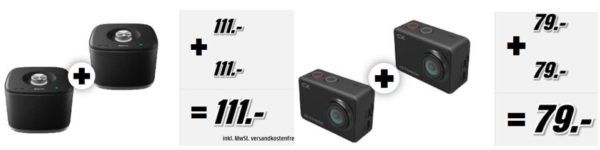 Media Markt: 2 für 1 Aktion   günstige Monitore, TVs, Waschmaschinen, Action Cams   z.B. 2 x ACER K272HLE 27 Zoll Full HD Monitor für 189€