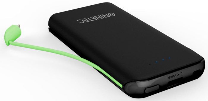 NINETEC NT 610 PowerBank   10.000mAh mit Lightning und Micro USB für 9,99€ (statt 25€)