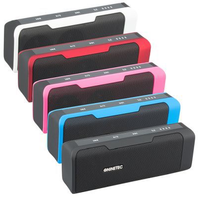 Ninetec Powerbeat Bluetooth Lautsprecher mit integrierter Powerbank für 19,99€ (statt 30€)