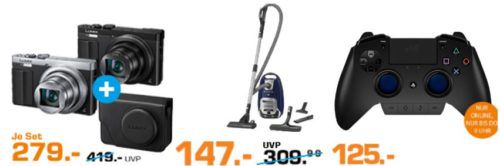 Saturn Late Night Shopping Übersicht   u.a.: ROWENTA RO 6441 EA Silence Force Staubsauger statt 203€ für 147€