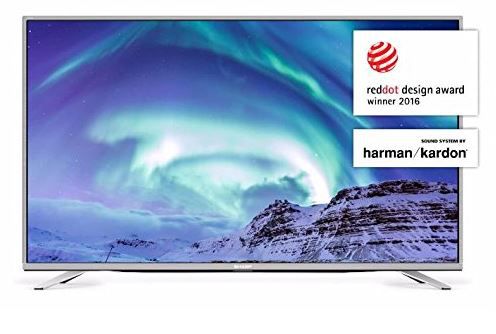 Sharp LC 55CUF8472ES   55 Zoll UHD WLan Smart TV mit triple Tuner für 477€