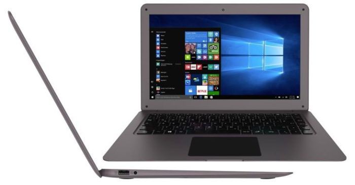 Trekstor SurfBook W1   14 Zoll ultraflaches Win10 Notebook mit 32GB & 2GB RAM für 149€