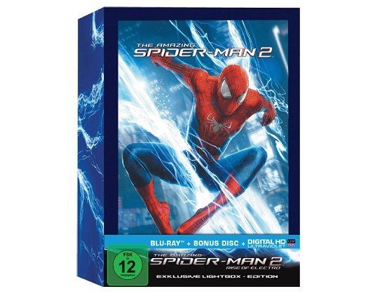 The Amazing Spider Man 2: Rise of Electro Blu ray (Lightbox) für 11€ (statt 15€)