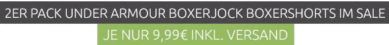 UNDER ARMOUR Boxerjock Herren Boxershorts im Doppelpack für nur 9,99€ (statt 18€)