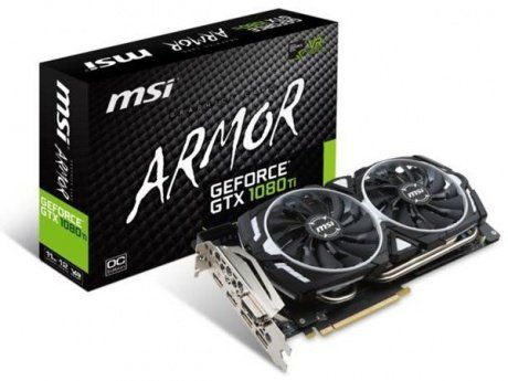 MSI GeForce GTX 1080 Ti ARMOR OC 11GB für 708,90€ (statt 799€)