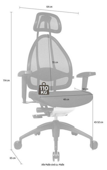 Topstar Bürodrehstuhl Open Art Edition 2010 für 194,99€ (statt 269€)