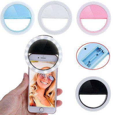 Dimmbarer Selfie Ringblitz mit 36 LED für 2,71€