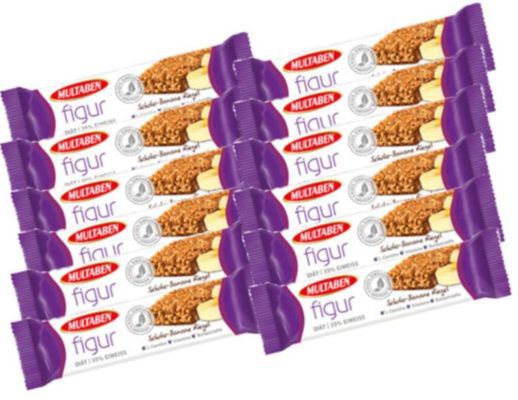 Schnell: Multaben 35% Eiweiß Riegel (24x56g)   MHD: 12.10.2017 für 9,99€