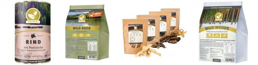 50% Rabatt auf Natural Hundefutter (MBW: 60€)