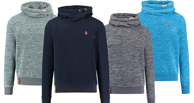 Naketano Herren Sweatshirt mit Schalkragen in 4 Farben für je 35,87€ (statt 50€)