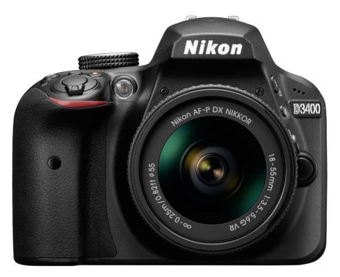 Nikon D3400 Kit   DSLR Kamera mit AF P 18 55 VR für 349,99€ (statt 409€)