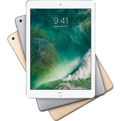 Apple iPad (2017)   9,7 Zoll mit 128GB + WiFi für 377€   Gebrauchtware!